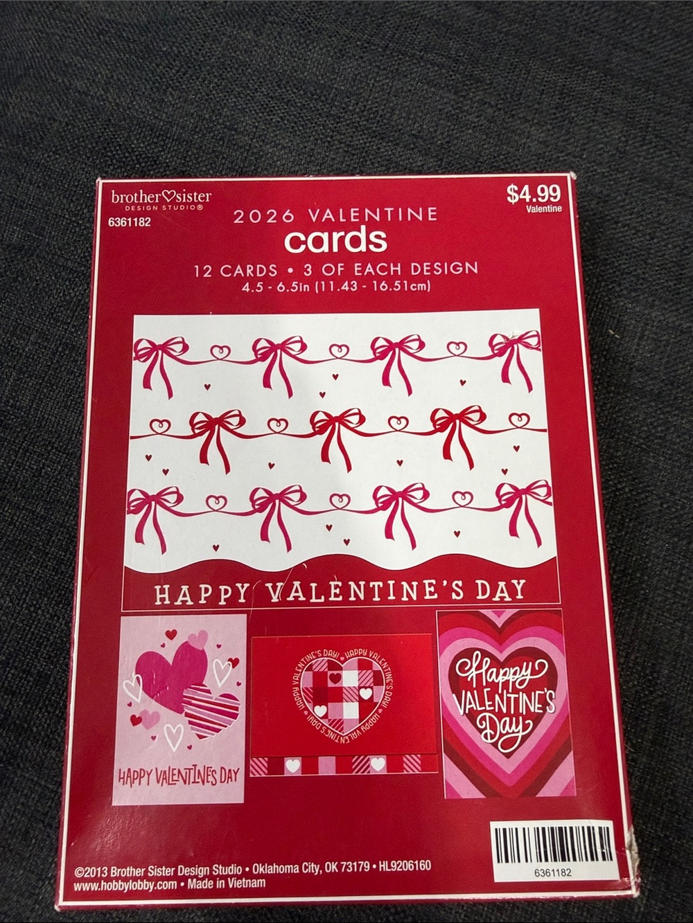 🎀 5 for $25 🎀 Box of 12 Valentine Cards